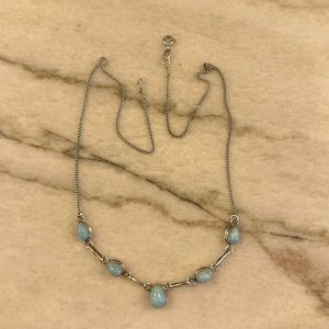 Laramar and sterling silver necklace